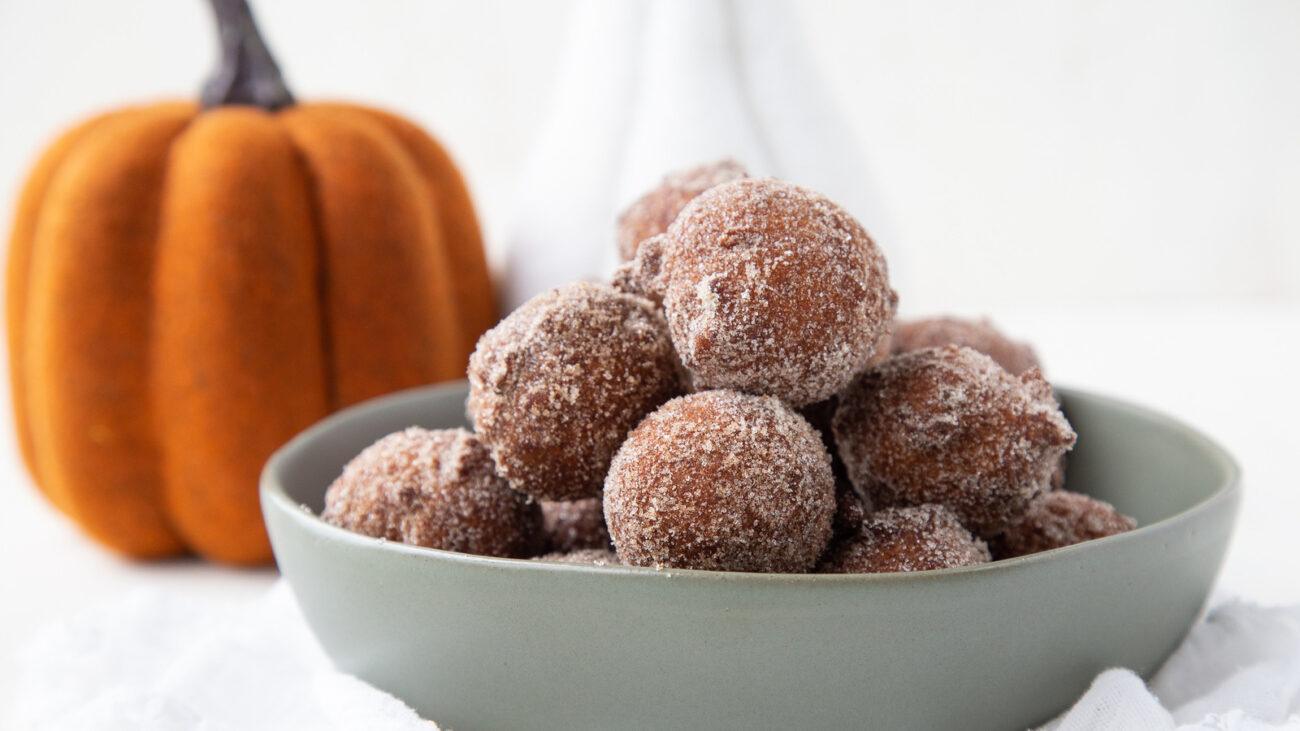 fried pumpkin in batter