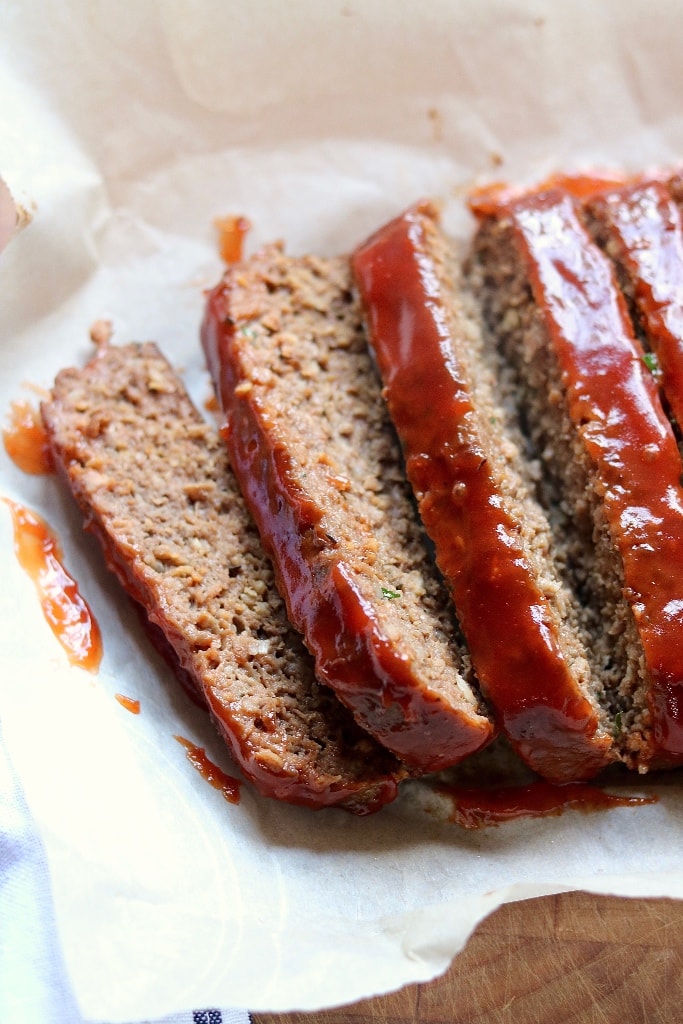 gluten free easter meatloaf with chickpeas