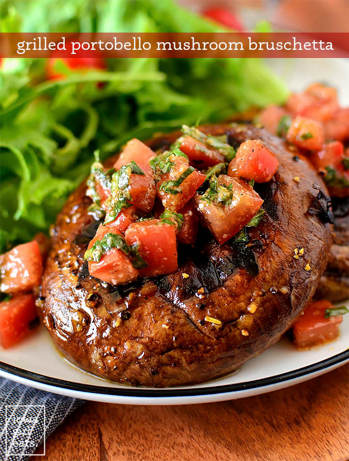 grilled mushrooms or portobello mushrooms