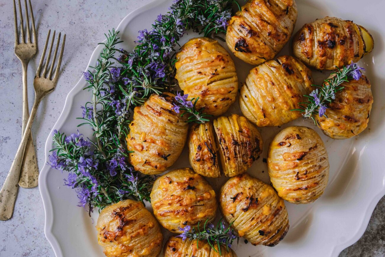 horseradish potato slices