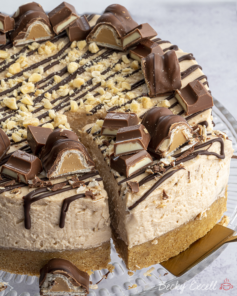 kinder bueno cheesecake