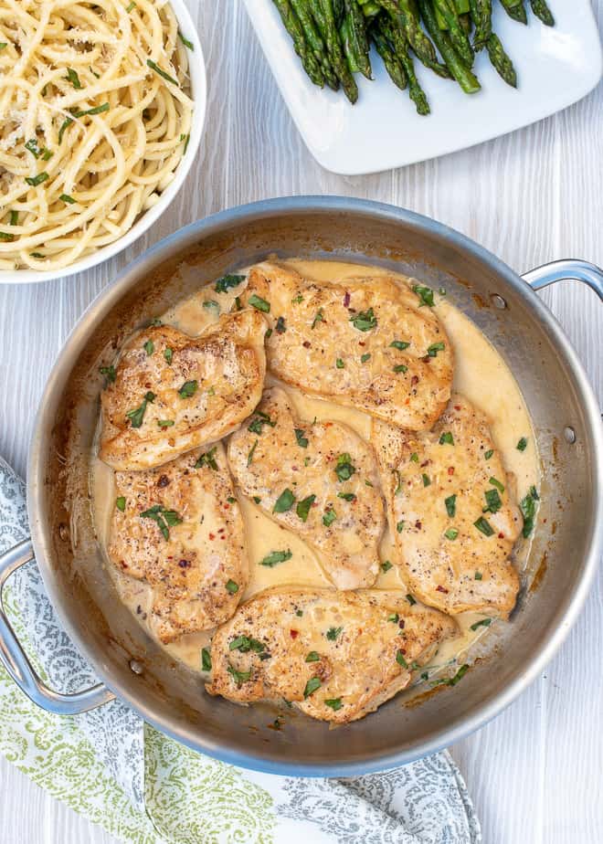 lemon chicken with noodles