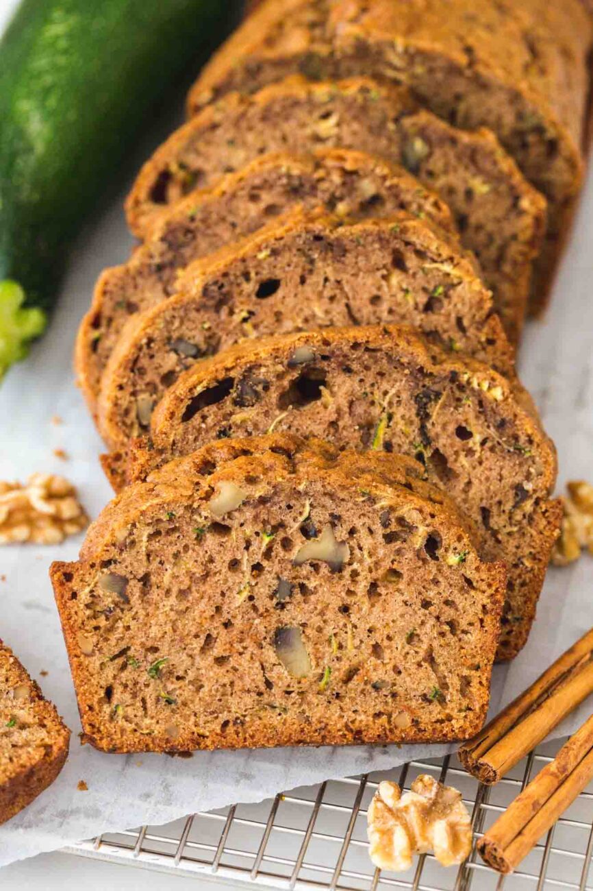 loaf of zucchini bread recipe