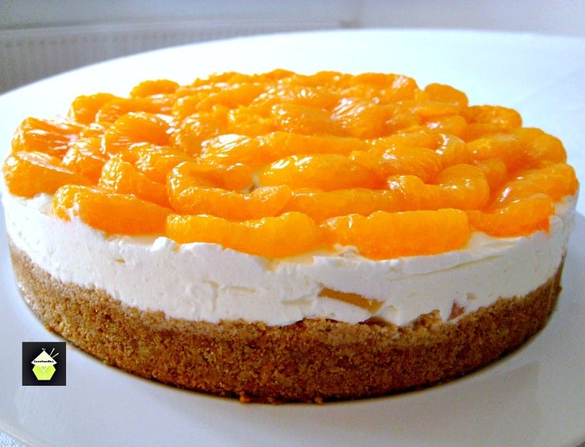 mandarin cheesecake