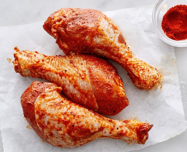 marinated chicken drumsticks