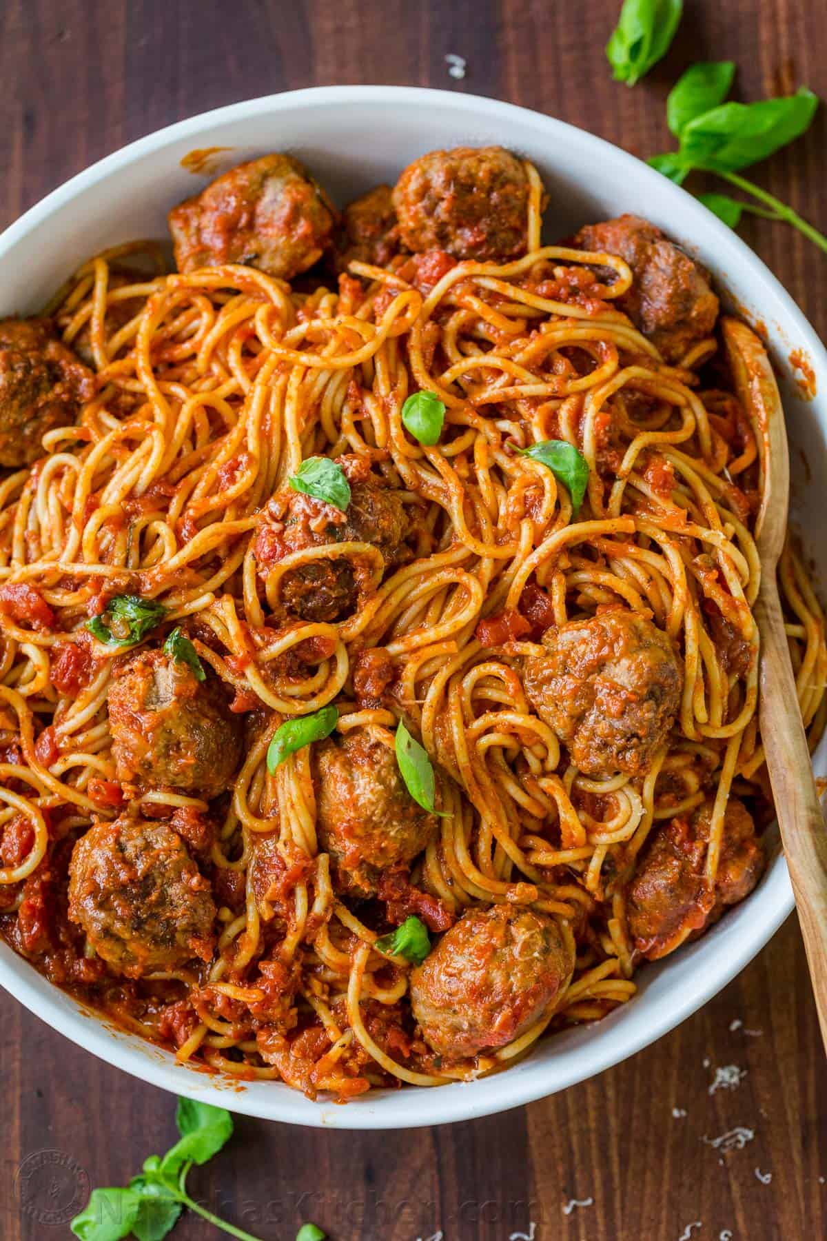 moisten up leftover meat with spaghetti sauce recipe