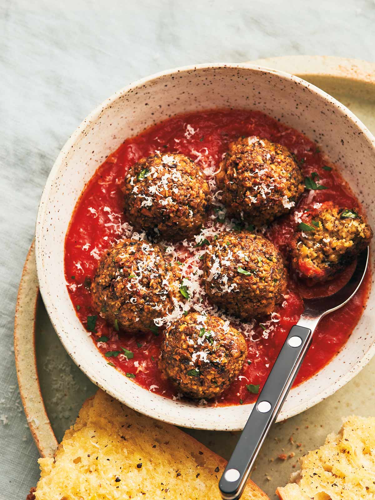 mushroom meatballs