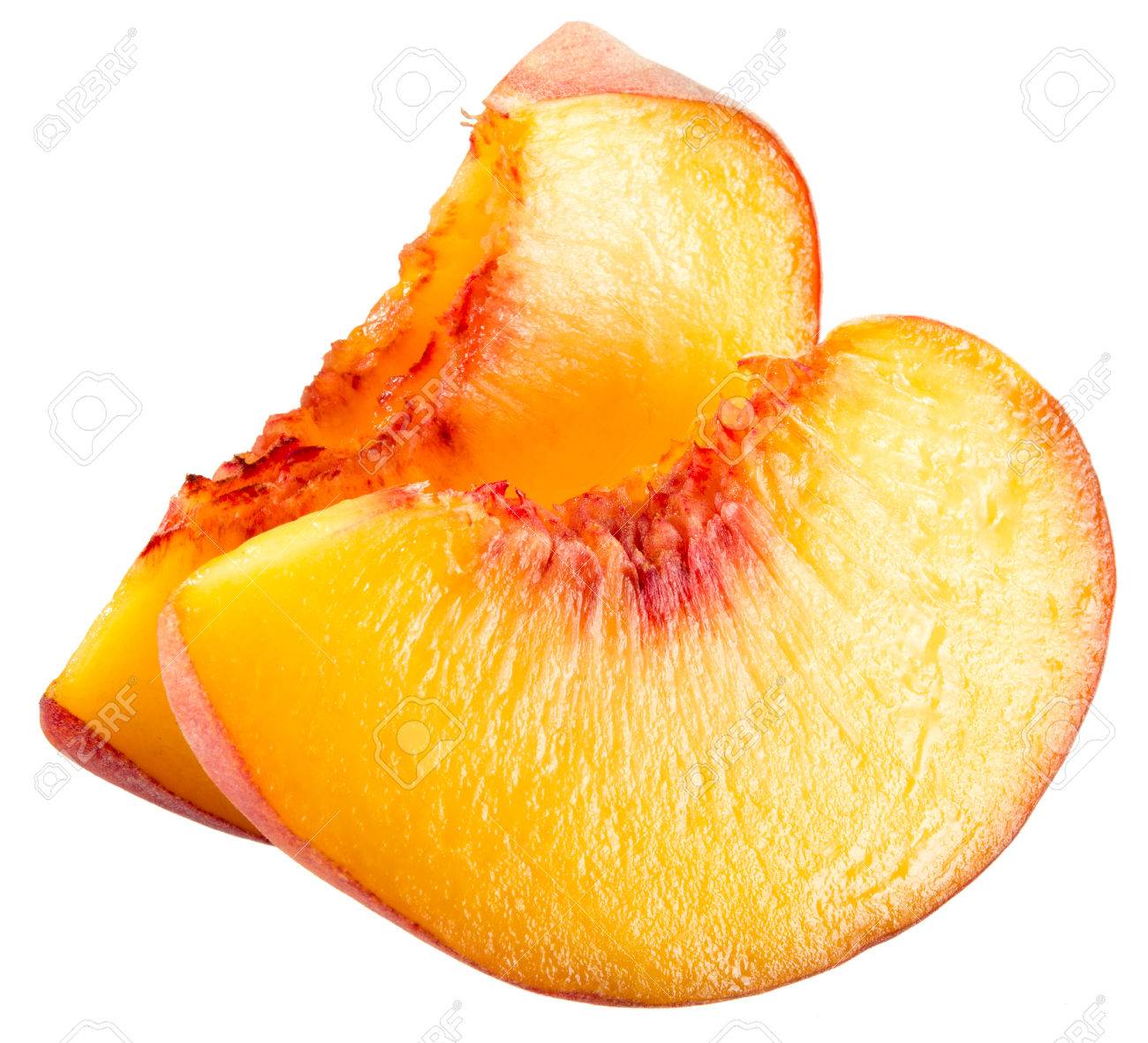 peach slices