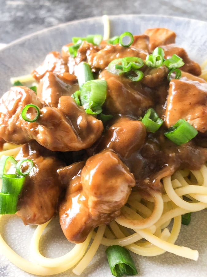 peanut butter sauce recipe for spaghetti