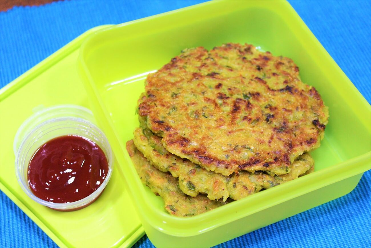 potato pancakes made from semolina flour