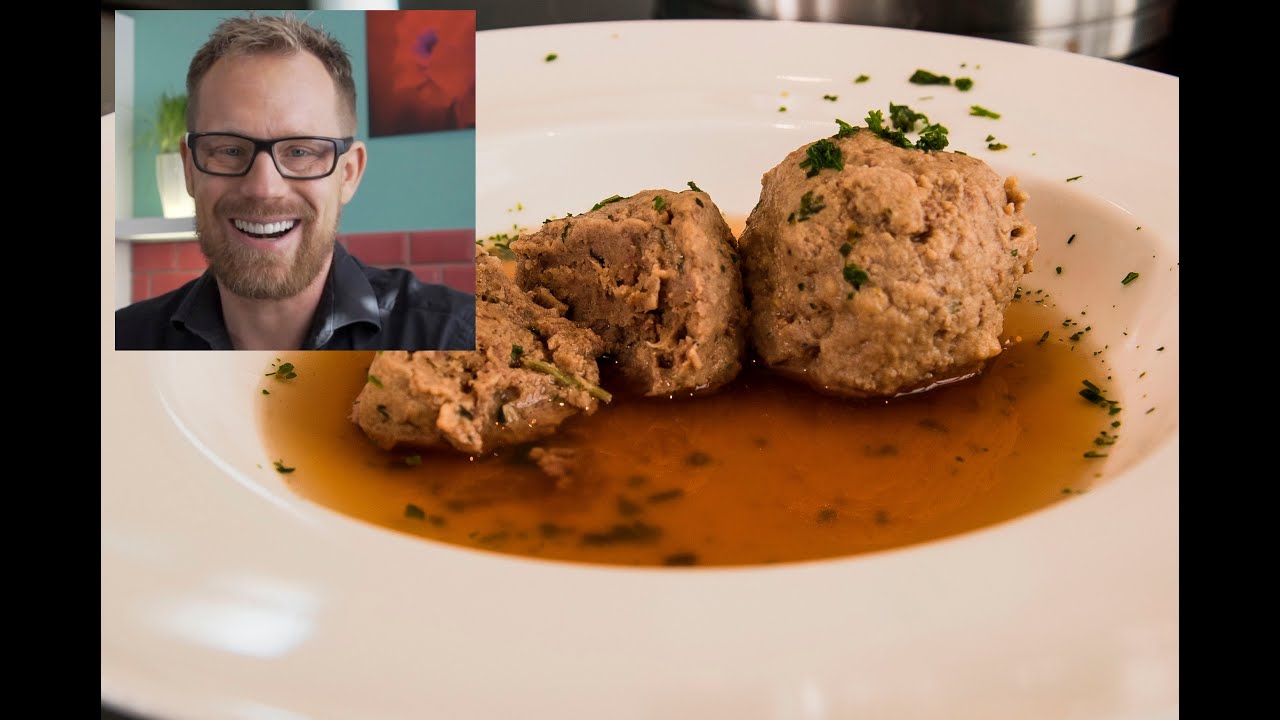 poultry soup with liver dumplings