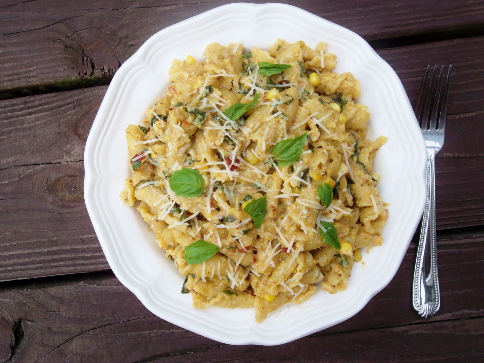 recipe for campanella pasta with corn