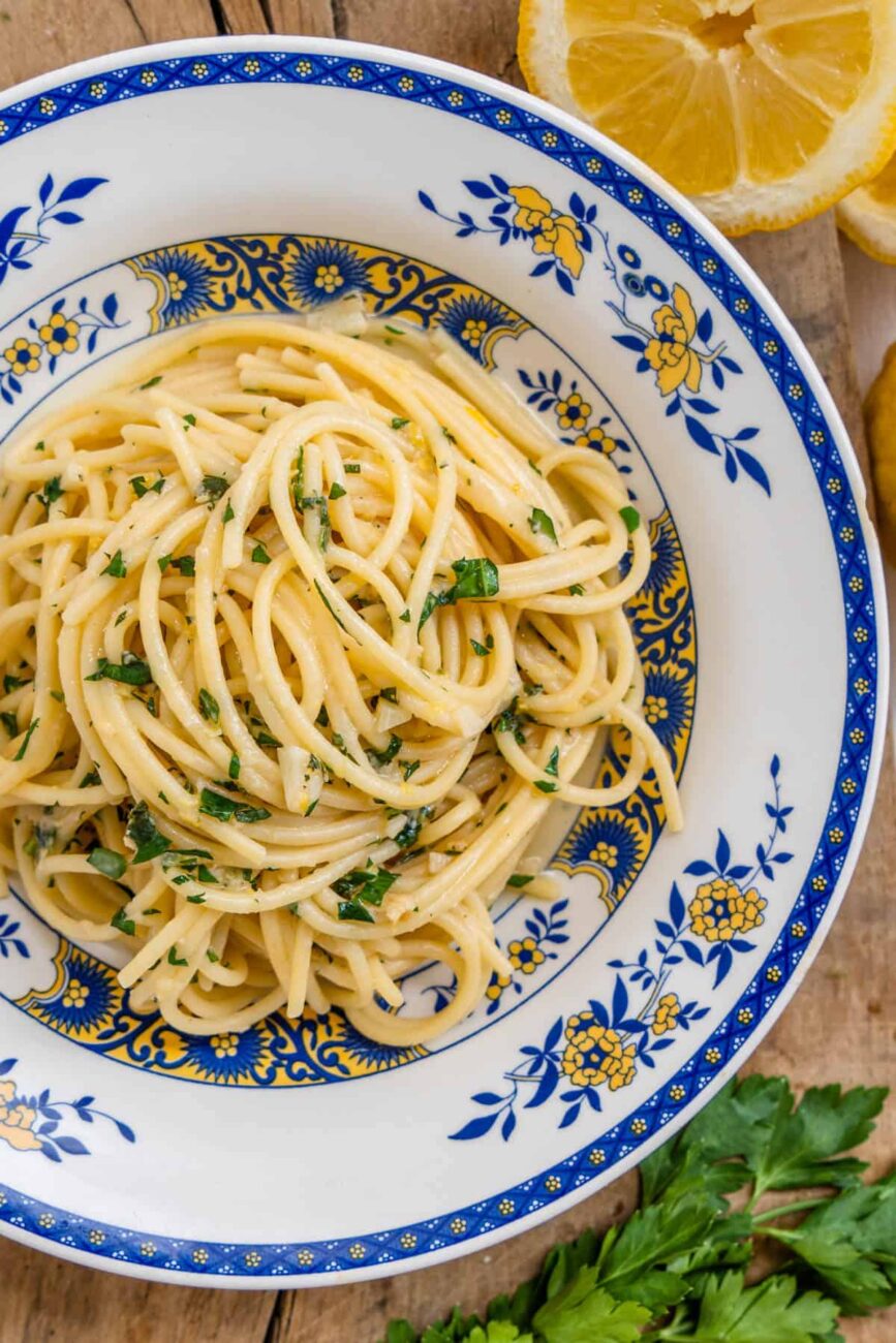 recipe for lemon flavoured pasta