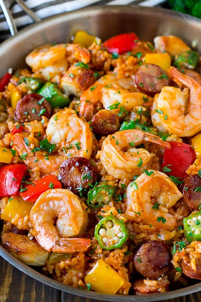 recipe for making chili jambalaya with rice