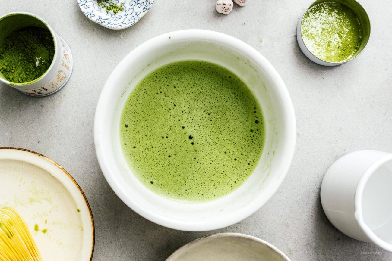 recipe for making matcha tea