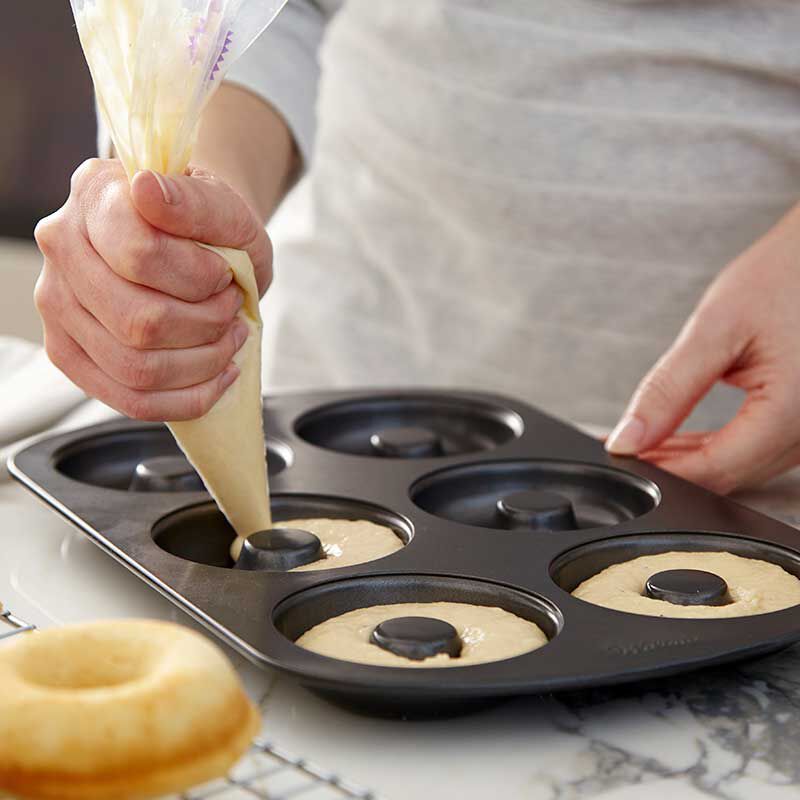 recipe for making the cake donuts