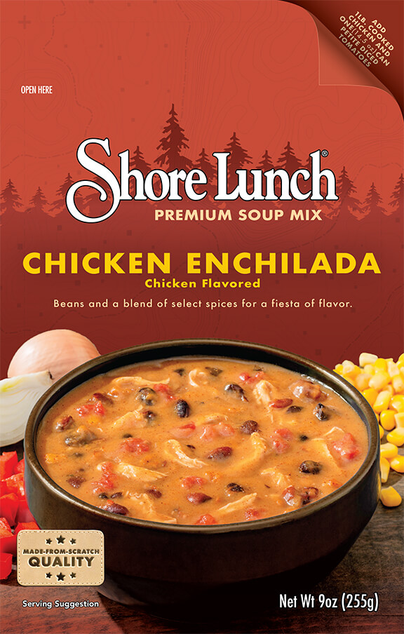 recipe for tortilla soup made with shore lunch soup from menards