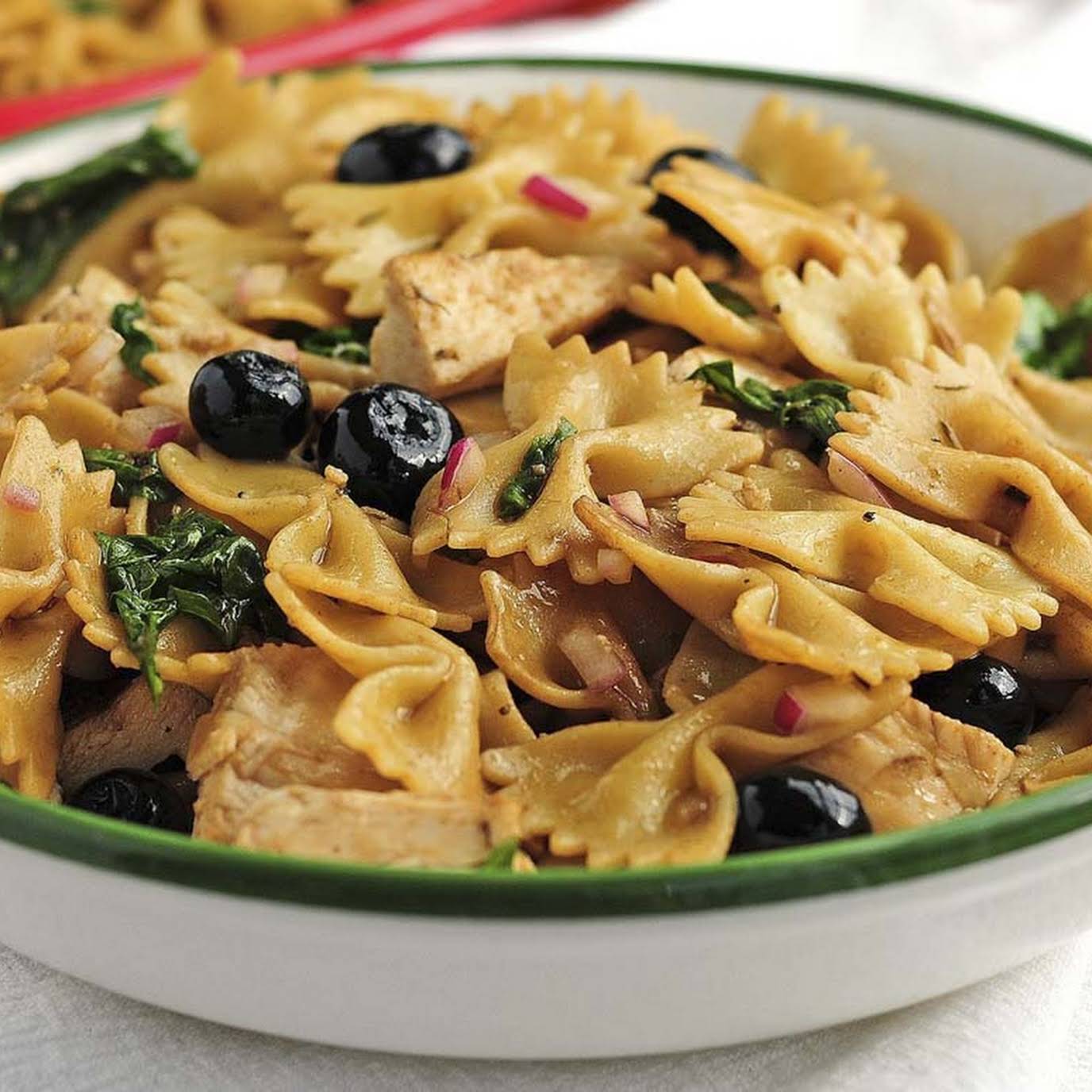 recipe of alfredo pasta salad