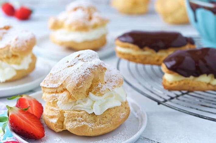 recipe of choux pastry