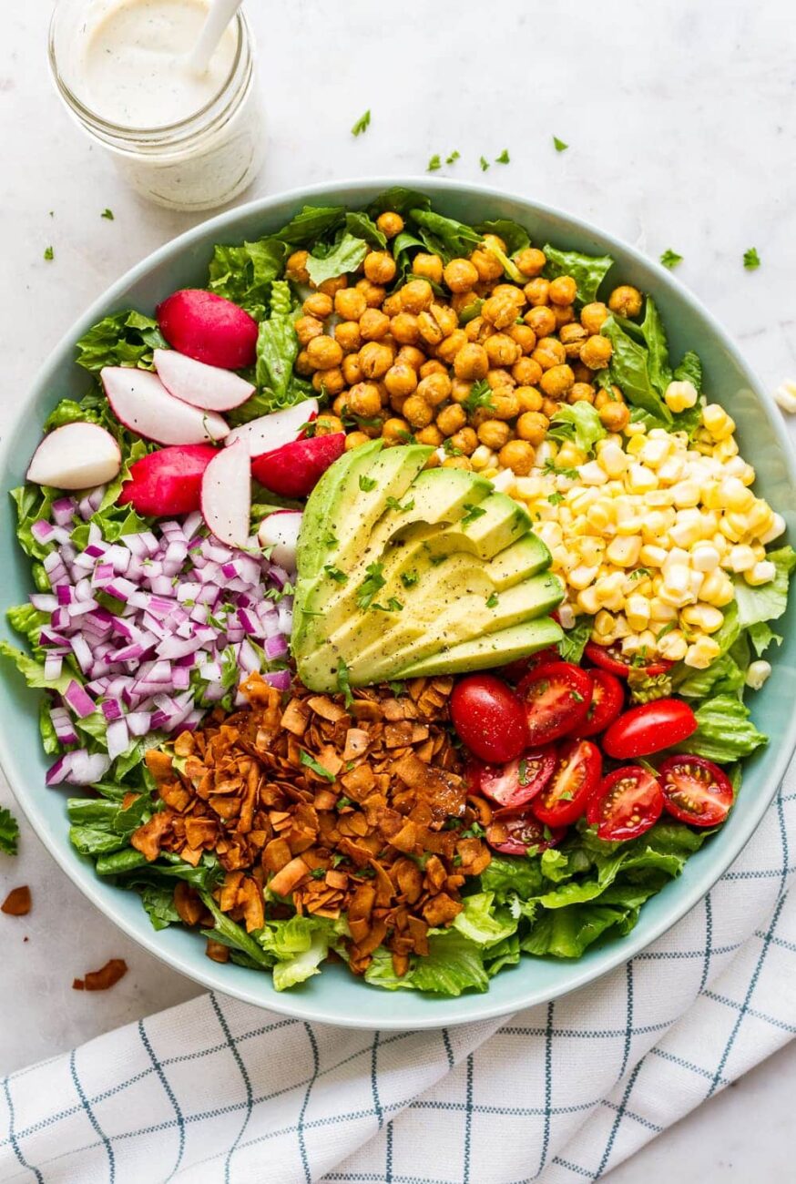 recipe to make a cobb salad for dinner