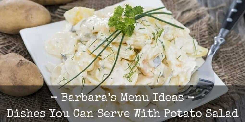 recipe to make serve potato salad when having a tossed salad as well