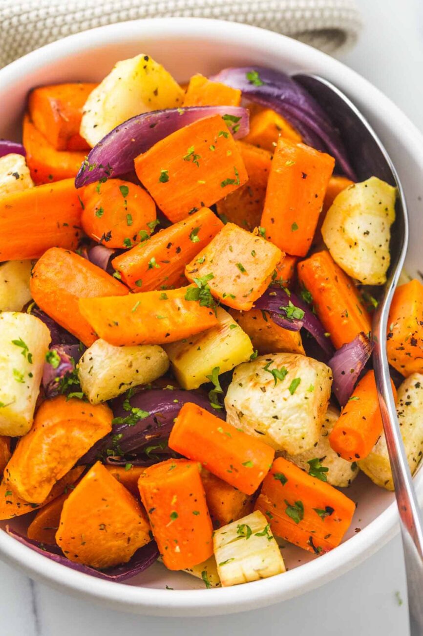 roasted root vegetables