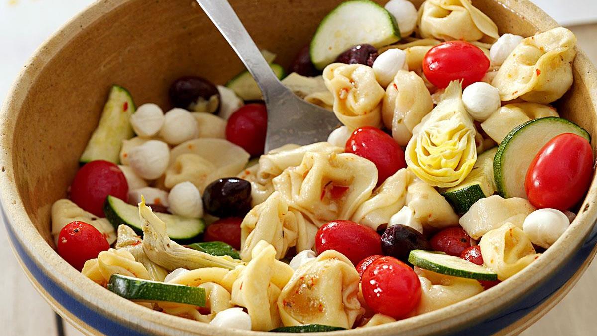 rocky rococos cold tortellini pasta salad recipe