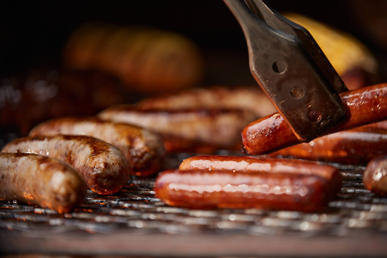 sausages in a bathrobe