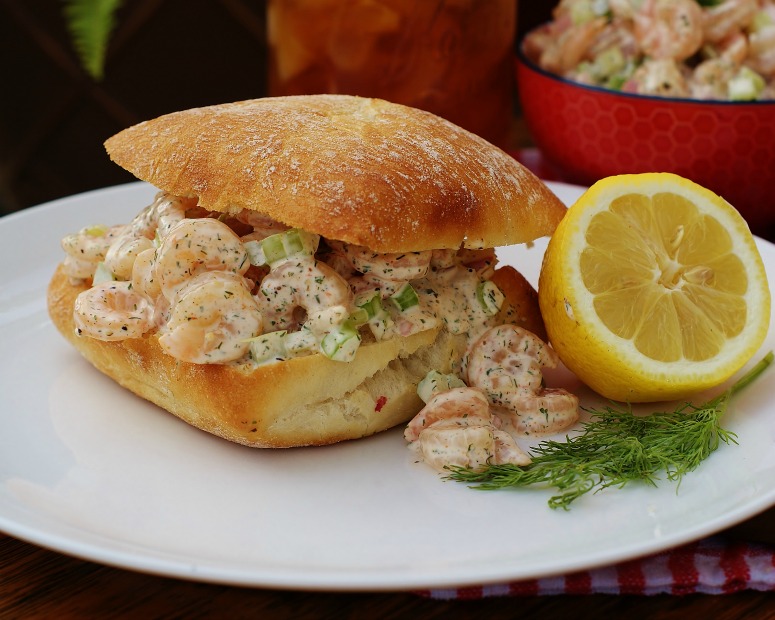 shrimp salad sandwich recipe