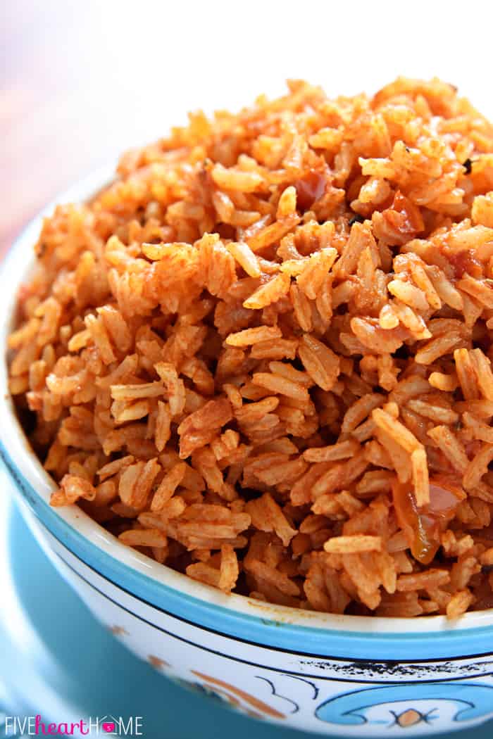 spanish rice without using tomato sauce and any broth or bouillon cubes