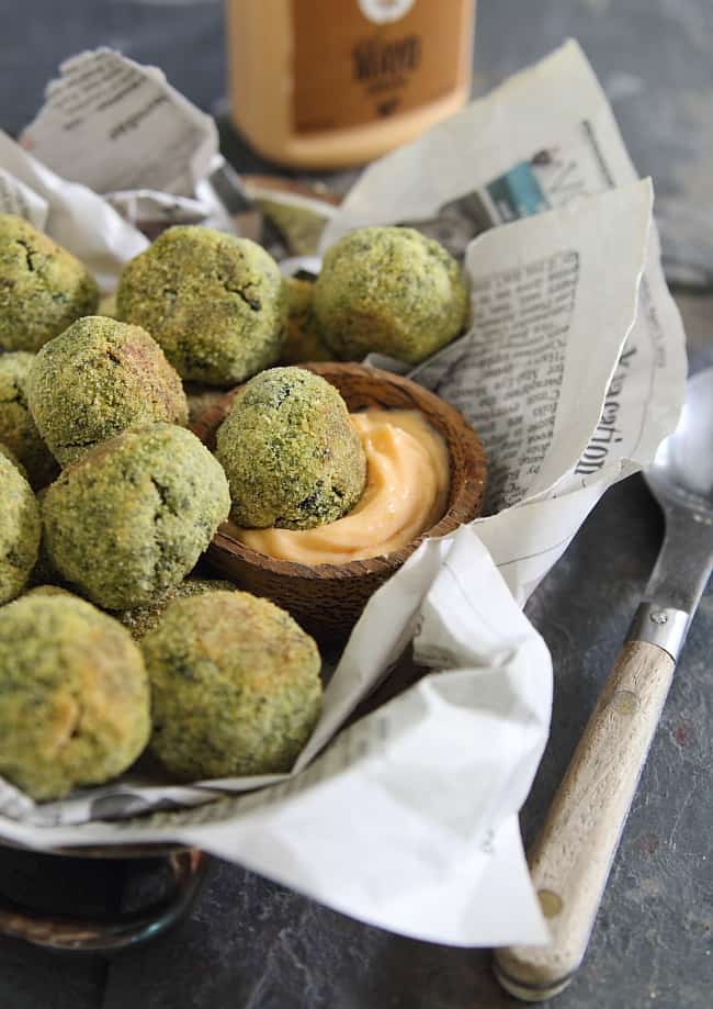 spinach fritters