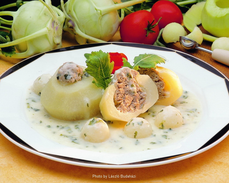 stuffed kohlrabi