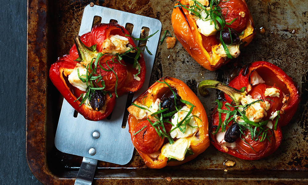 stuffed peppers with balkan cheese ii