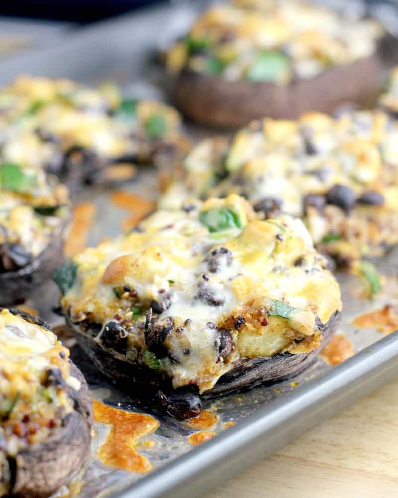 stuffed portabella