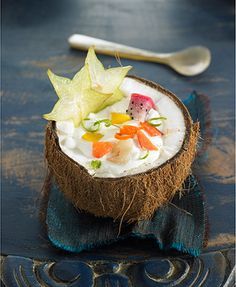 tropical fruit soup