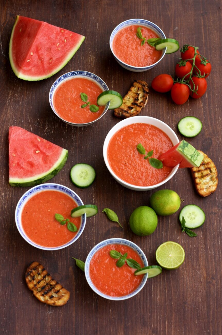 watermelon gazpacho